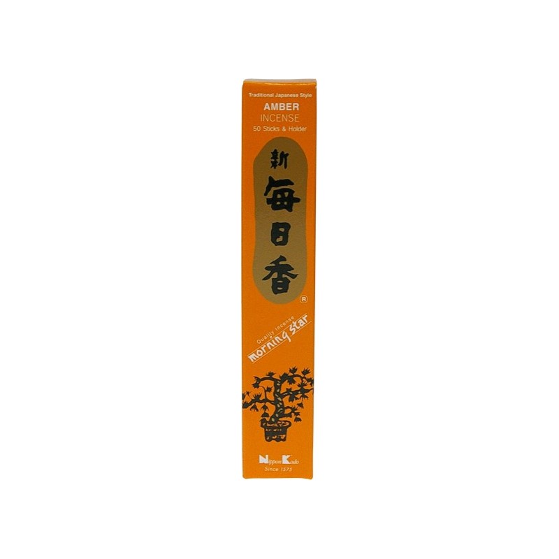 Encens japonais - Ambre - boîte de 50 sticks