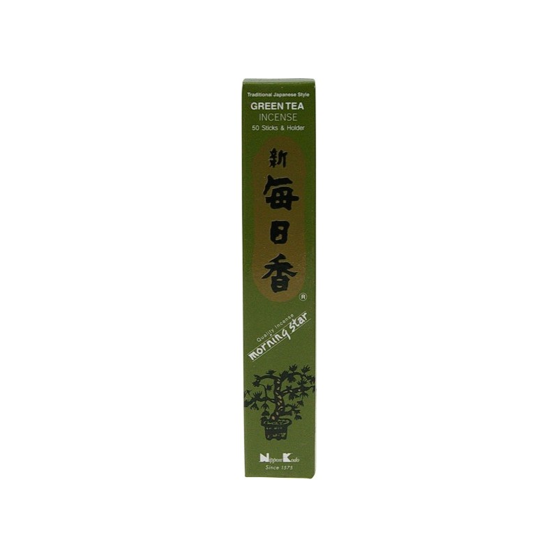 Encens japonais - Thé vert - boîte de 50 sticks