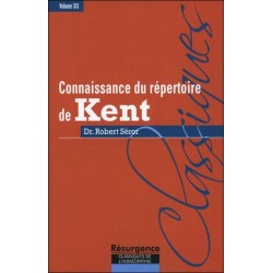 Connaissance du répertoire de Kent - T. 3