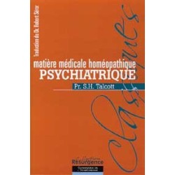 Matière méd. homéopathique psychiatrique