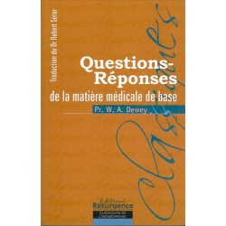 Questions-réponses de la matière médicale