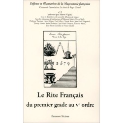Le Rite Français du premier grade au V° ordre