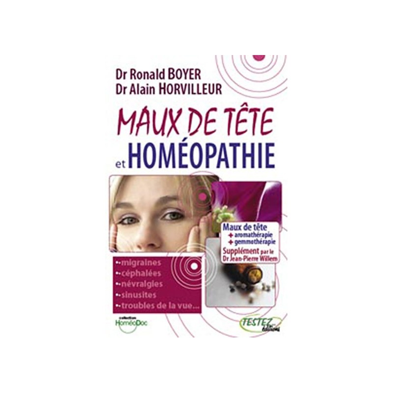 Maux de tête et homéopathie