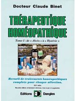 Thérapeutique homéopathique T.1