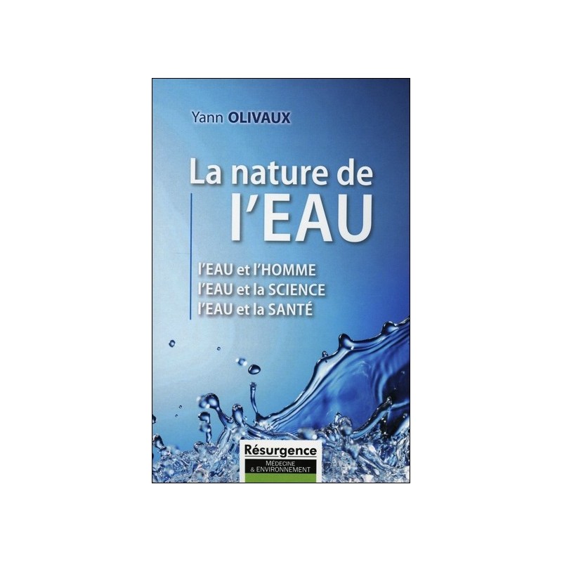 La nature de l'eau