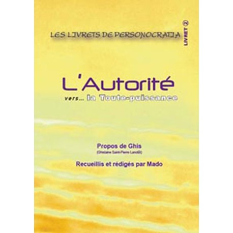 L'Autorité vers... la toute-puissance - Livret 2