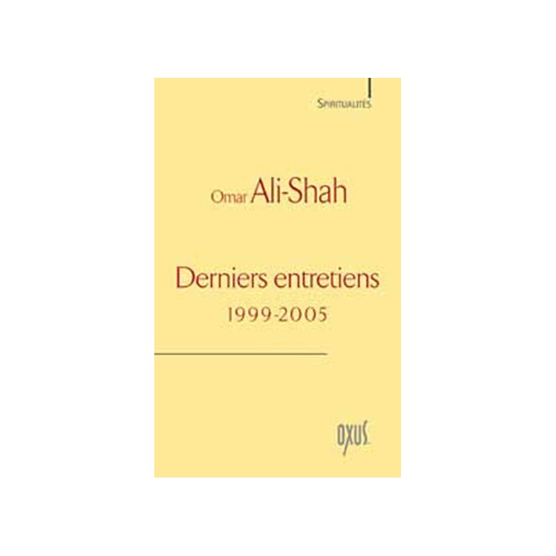 Derniers entretiens (1999 - 2005)