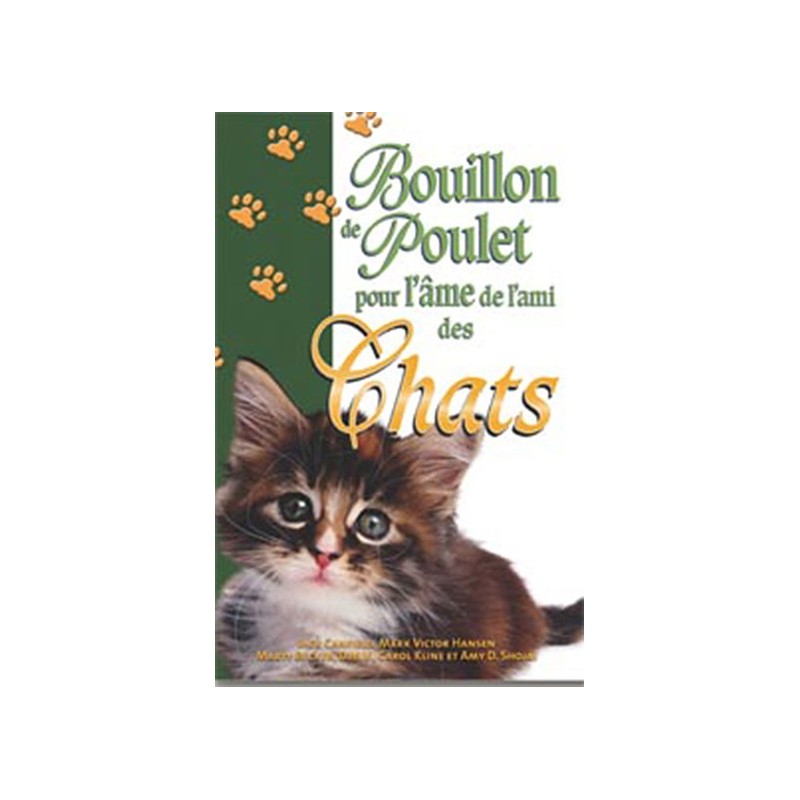 Bouillon de poulet pour ami des chats