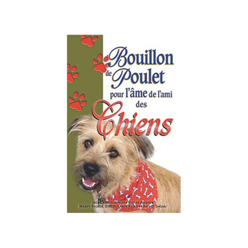 Bouillon de poulet pour ami des chiens