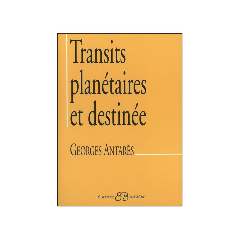 Transits planétaires et destinée