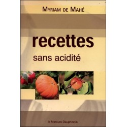 Recettes sans acidité