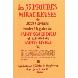 Les 33 prières miraculeuses