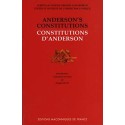 Les Constitutions d'Anderson