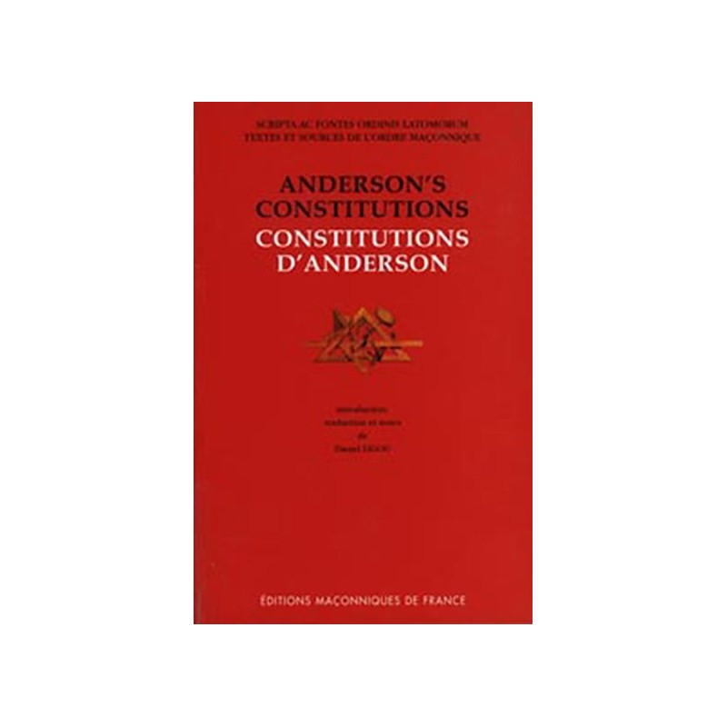 Les Constitutions d'Anderson