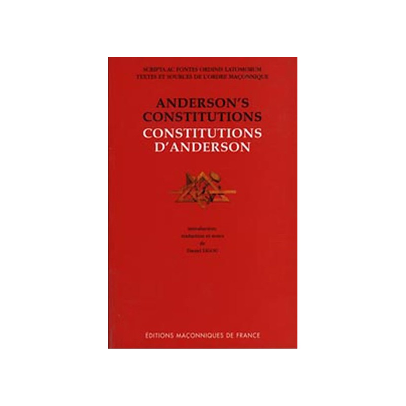 Les Constitutions d'Anderson