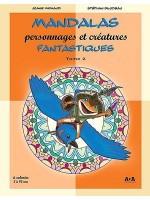 Mandalas personnages et créatures fantastiques T2