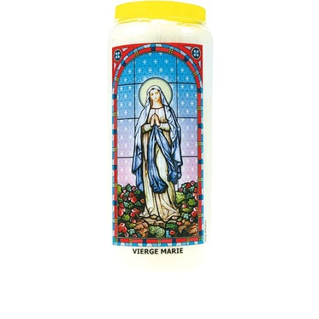  Neuvaine vitrail : Vierge Marie 