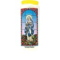  Neuvaine vitrail : Vierge Marie 