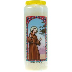 Neuvaine vitrail : Saint François