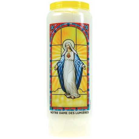  Neuvaine vitrail : Notre Dame des Lumières 