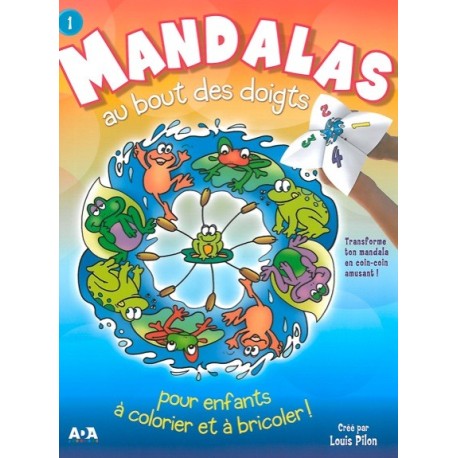 Mandalas au bout des doigts - Tome 1