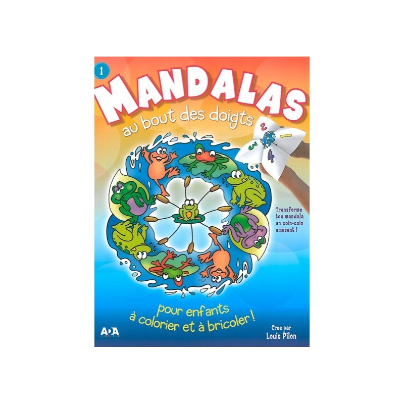 Mandalas au bout des doigts - Tome 1