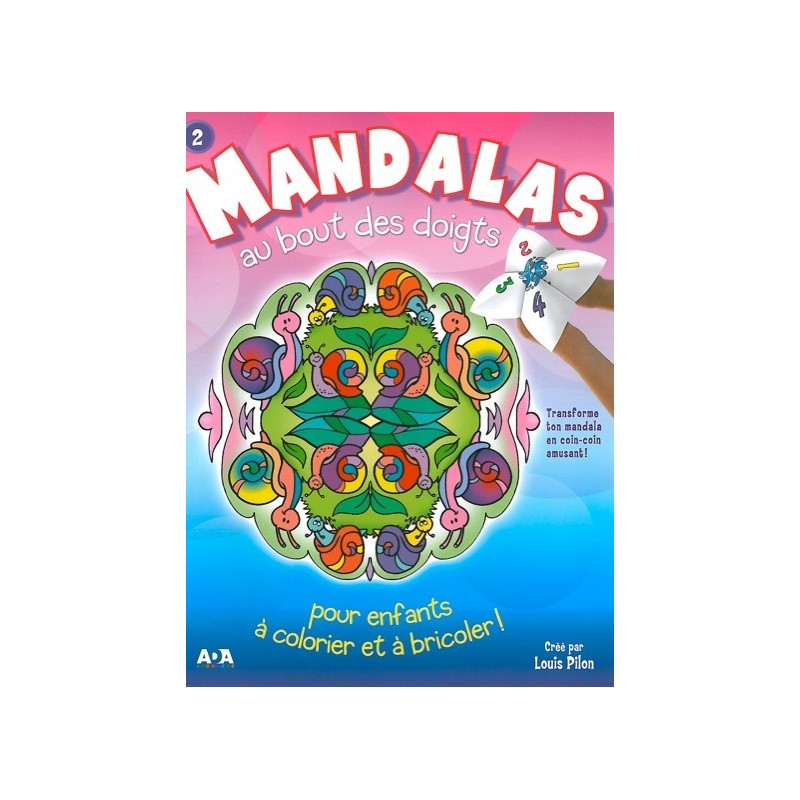 Mandalas au bout des doigts - Tome 2