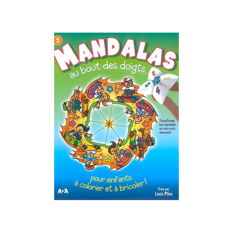 Mandalas au bout des doigts - Tome 3