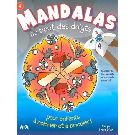 Mandalas au bout des doigts - Tome 4