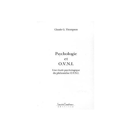 Psychologie et OVNI