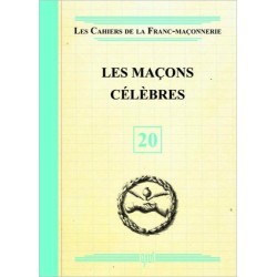 Les Maçons célèbres - Livret 20