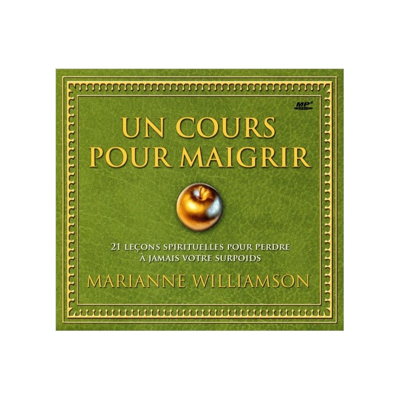 Un cours pour maigrir - Livre audio 1 CD