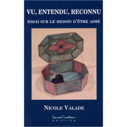 Vu. entendu. reconnu - Essai sur le besoin d'être aimé