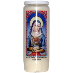  Neuvaine vitrail : Notre Dame des douleurs - Exili Freda 