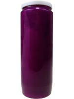 Lampe de sanctuaire 9 jours - Violette - Carton de 6