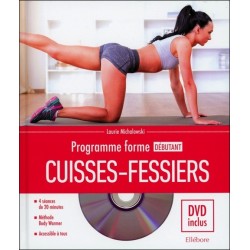 Programme forme débutant cuisses-fessiers - Livre + DVD