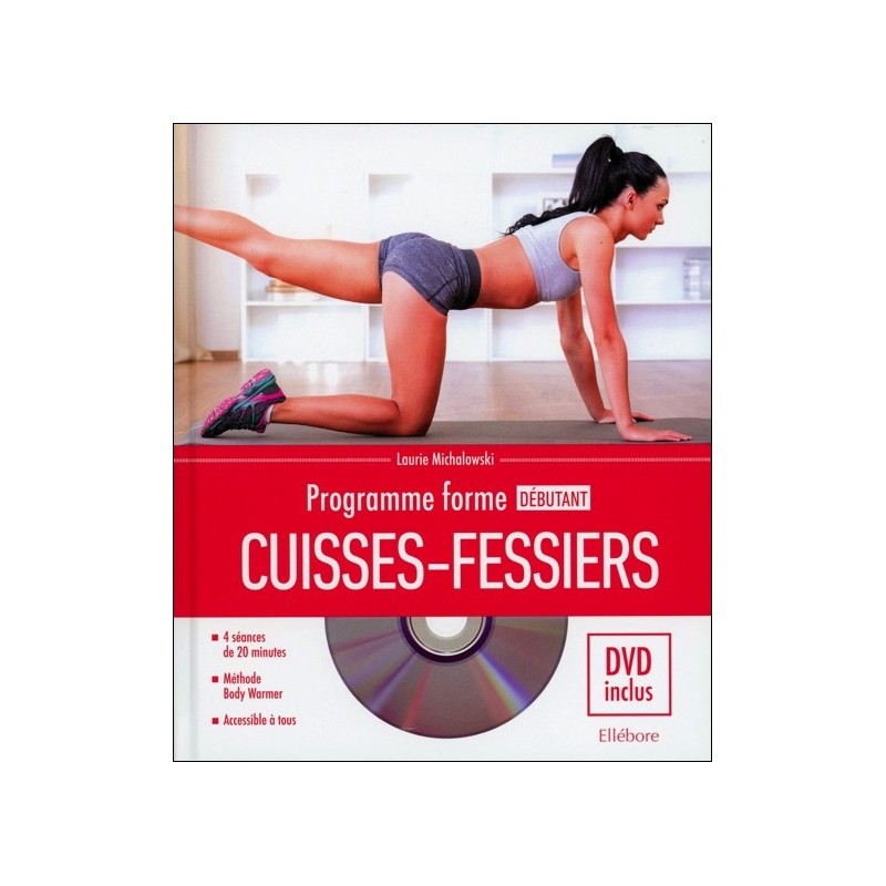 Programme forme débutant cuisses-fessiers - Livre + DVD