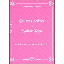 Prières actives à Sainte Rita - Pour les causes urgentes