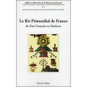 Le Rit Primordial de France dit Rite Français ou Moderne