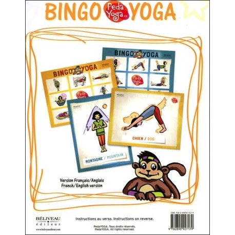 Bingo Yoga pour les enfants - Jeux et postures