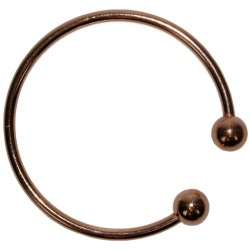 Bracelet cuivre boule avec aimant 3 mm