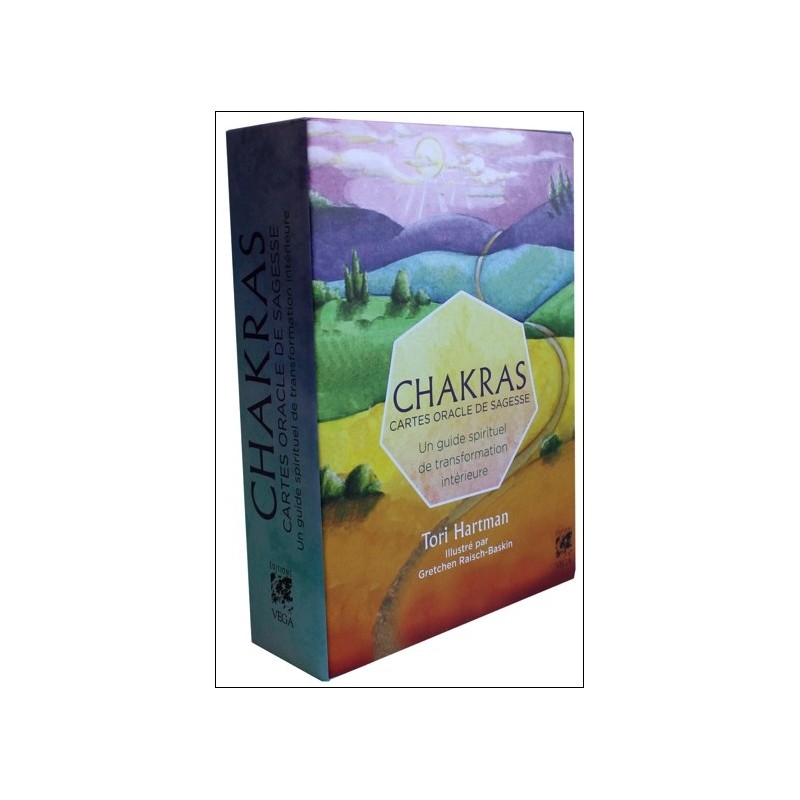 Chakras - Cartes oracle de sagesse - Un guide spirituel de transformation intérieure