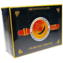 Charbons ardents ø 40 mm (Vente par rouleaux : 10 charbons)