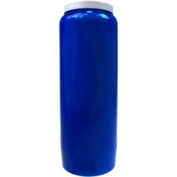 Lampe de sanctuaire 9 jours - Bleue