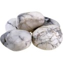 Pierres Roulées - Howlite Brésil _ Vendu à l'unité