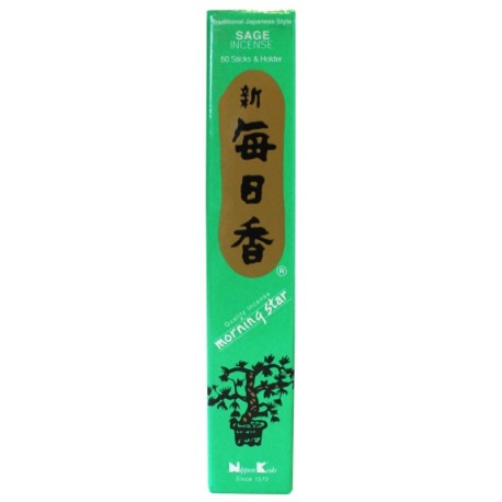 Encens japonais - Sauge - boîte de 50 sticks