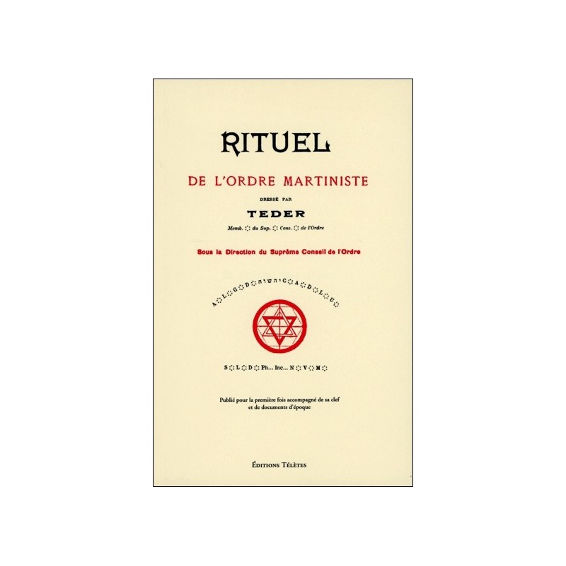 Rituel de l'ordre martiniste