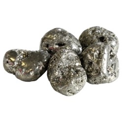 Pierres Roulées Pyrite Qualité Extra  - 500 grammes