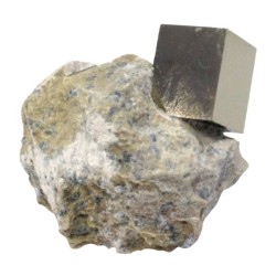 Cube Pyrite sur Gangue - PM