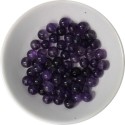 Perles Améthyste 6 mm - Sachet de 66 perles